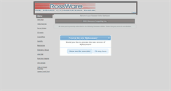 Desktop Screenshot of my.rossware.net